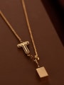 thumb Titanium Steel Cross Minimalist Necklace 2