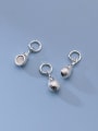 thumb S925 Silver Plain  Small Conch Shell Bracelet Necklace Pendant 0