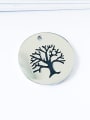 thumb Stainless steel Tree of Life Charm Diameter : 25 mm 1