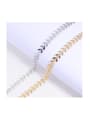 thumb Stainless steel fish bone necklace 1