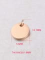 thumb Stainless steel round plate lettering round plate hanging ring 2