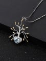 thumb 925 Sterling Silver Natural Topaz  Artisan Tree of Life Pendant Necklace 2