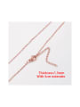 thumb Stainless steel o-shaped chain necklace 1