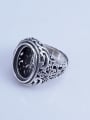 thumb 925 Sterling Silver Oval Ring Setting Stone size: 14*19mm 1
