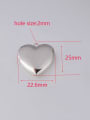 thumb Stainless Steel Heart Shaped Photo Box Couple Pendant 2