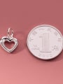 thumb 925 Sterling Silver Heart Dainty Charms 2
