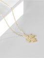 thumb 925 Sterling Silver Leaf Minimalist Necklace 2