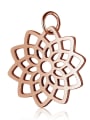 thumb Stainless steel Flower Charm Height :16.5mm , Width: 19 mm 2