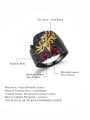 thumb 925 Sterling Silver Amethyst Geometric Artisan Band Ring 2