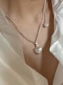 thumb 925 Sterling Silver Heart Dainty Necklace 1