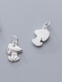 thumb 925 Sterling Silver Dog Charm Height : 13 mm , Width: 9 mm 1