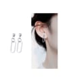 thumb Stainless steel Geometric Minimalist Drop Earring 1