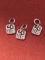 thumb 925 Sterling Silver Message Vintage Charms 1