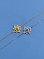 thumb 925 Sterling Silver Cubic Zirconia Star Luxury Necklace 2