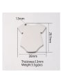 thumb Stainless steel clothes pendant 2