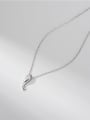 thumb 925 Sterling Silver Dolphin Minimalist Necklace 2
