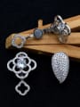 thumb 925 Sterling Silver Water Drop Flower Magnetic Clasp 0