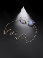 thumb Brass  Iron Minimalist Synthetic Crystal Sunglass Chains 2