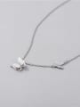 thumb 925 Sterling Silver Butterfly Minimalist Necklace 2