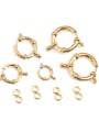 thumb Gold Spring Buckle Circle Blister Buckle Bracelet Necklace Joint Buckle 0