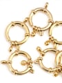 thumb Gold Spring Buckle Circle Blister Buckle Bracelet Necklace Joint Buckle 4