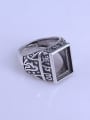 thumb 925 Sterling Silver Rectangle Ring Setting Stone size: 10*14mm 2
