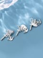thumb 925 Sterling Silver anchor heart cross Charm Height : 15 mm , Width: 15 mm 1
