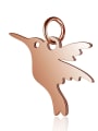 thumb Stainless steel Bird Charm Height : 17 mm , Width: 17 mm 2