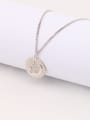 thumb 925 Sterling Silver Sun Moon Star Minimalist Necklace 2