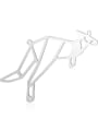 thumb Stainless steel kangaroo Charm Height :60 mm , Width:52 mm 0