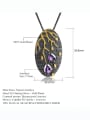 thumb 925 Sterling Silver Amethyst Geometric Vintage Necklace 3