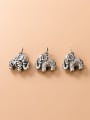 thumb 925 Sterling Silver Elephant Charm Height : 13.5 mm , Width: 14 mm 2