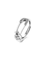 thumb 925 Sterling Silver Heart Vintage Ring 0