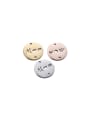 thumb Stainless steel Double Hole Disc Hollow MOM Heart Mother's Day Pendant 1