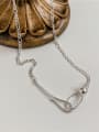 thumb 925 Sterling Silver Geometric Trend Necklace 0