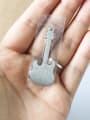 thumb Stainless steel Guitar Charm Height : 4.5cm , Width: 1.9cm 2