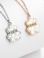 thumb 925 Sterling Silver Shell Bear Cute Necklace 2
