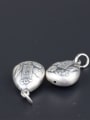 thumb 925 Sterling Silver Water drop Charm Height : 23 mm , Width: 15.5 mm 0