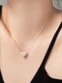 thumb 925 Sterling Silver Cubic Zirconia Dainty Heart   Earring and Necklace Set 1