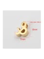 thumb Stainless steel character loose beads 1
