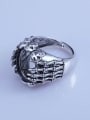 thumb 925 Sterling Silver Geometric Ring Setting Stone size: 13*17mm 1