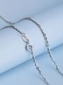thumb 925 Sterling Silver Lengthen Cable Chain 3