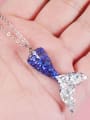 thumb Stainless steel Resin  Cute Wind Fish Tail Pendant Necklace 1