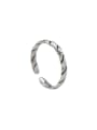 thumb 925 Sterling Silver Round Vintage Band Ring 4