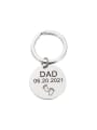 thumb Stainless Steel Father's Day Gift Geometric Jewelry Accessories Key Pendant 0