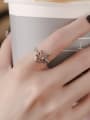 thumb 925 Sterling Silver  Vintage five-pointed star  Ring 1