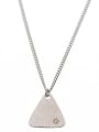 thumb 925 Sterling Silver Triangle Minimalist Necklace 2
