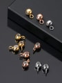 thumb S925 silver adjustment bead with ring silicone positioning bead semi-finished accessories 2