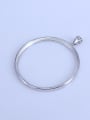 thumb 925 Sterling Silver Round Pendant Setting Stone size: 40*40mm 0