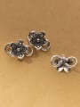thumb 925 Sterling Silver Flower Vintage Connectors 2